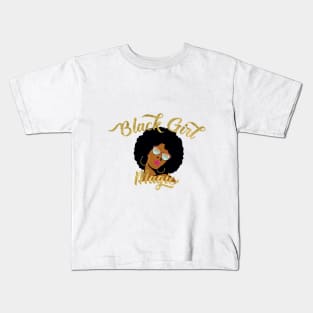 Black Girl Magic Kids T-Shirt